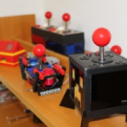Some joysticks I`ve build to control programs and games.