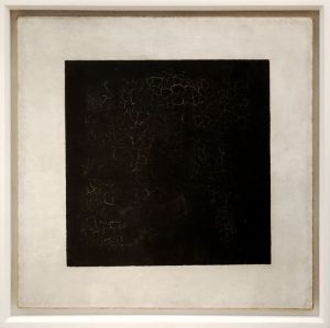 Kasimir Malewitsch - Schwarzes Quadrat auf weißem Grund (Quelle: Wikipedia)